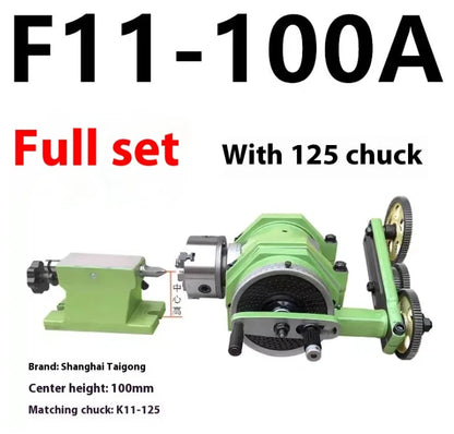Factory Wholesale Made in China F11-100A  Universal Dividing Head for Milling Machine CNC