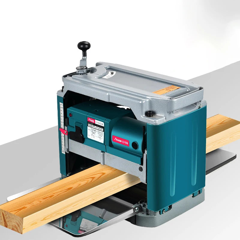 TEBAK Woodworking Wood Planer Thicknesser Woodworking Machine Wood Planer Multifunctional Power Tools