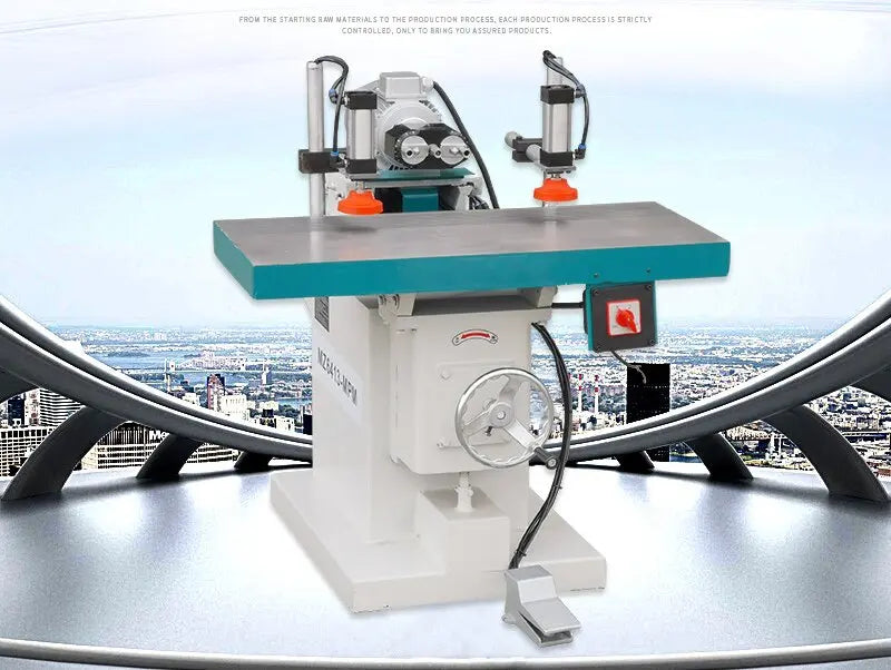 A TEBAK MZ6413 2000 mm Multipurpose Vertical Single Spindle Milling Machine Woodworking Shaper Moulder Router Carpentry Tools