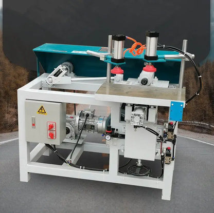 A TEBAK Simple Single Spindle Mortising Slotting Woodworking Horizontal Tenon Slot Mortise Single Head Machine for Wood Door Lock