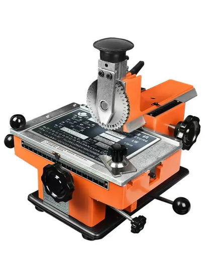 TEBAK High Quality Multi-function Metal Marking Machine Name Plate Printer and Manual Marking Machine Engraving Machine