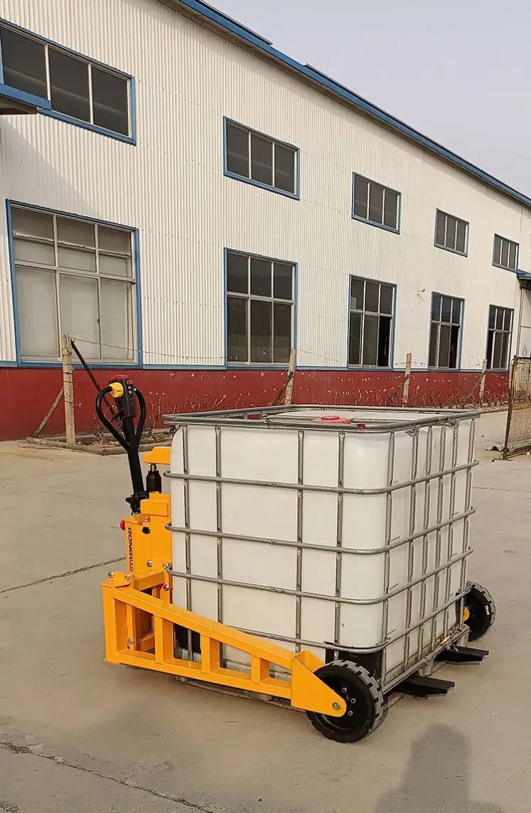 Factory Wholesale 1.5ton Forklifts All Terrain Rough Outdoor Adjustable Electric Pallet Jack Stacker Mounted Hand Pallet Truck