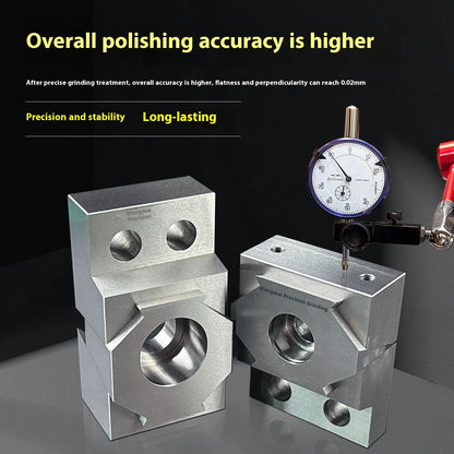 M6-M16 Clamp Single Side OK Fixture CNC Heavy Cutting Precision Multi-Function Parallel Vise Unidirectional Fixed Clamping Block