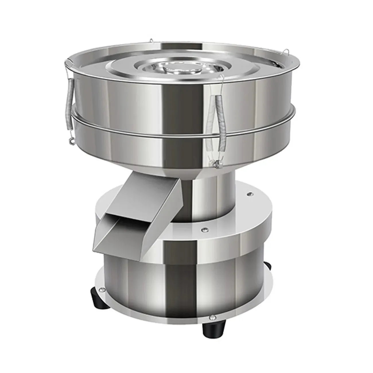 TEBAK 2800 Mesh Stainless Steel Circular Vibration Screening Machine Flour Powder Food Filtering Machine