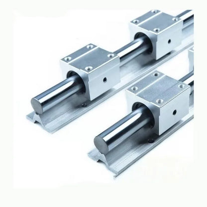 TEBAK D-25 SBR Series Aluminum Support Rail Linear Guide Linear Shaft Guide Rail SBR SBR UU  LUU Shaft Diameter 12mm for CNC