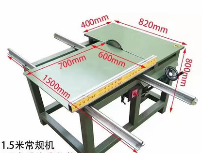 A TEBAK Factory Custom Push Table Saw Household Saw Board Cutting Machine Woodworking Machinery