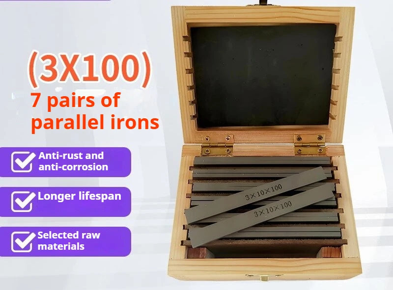 TEBAK CNC Machine Tools High Precision and Hardness Parallel Blocks for Machine Vise