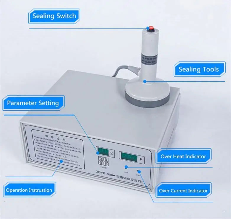 TEBAK TK09 New Invention of High-quality Hand Held Glass Bottle Induction Sealing Machine