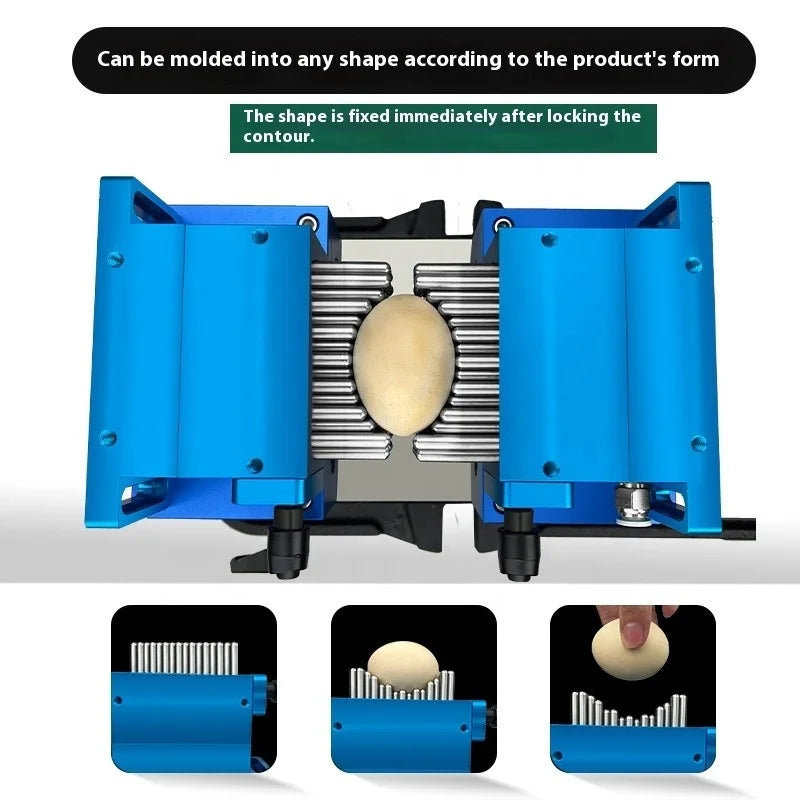 Flexible Fixture Optional with Stainless Steel Pins High Quality Steel Bench Vise Precision Gripper Tooling Fixture CNC Fixture