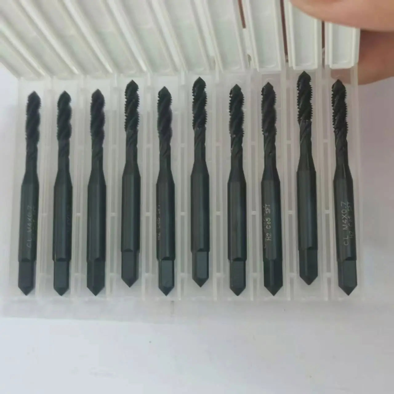 TEBAK M2 to M24 Gold HSS Bright Finishing Forming Tap Titanium Coated Thread Tap for Metal Drilling