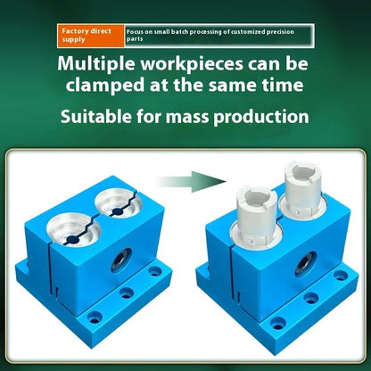 Manual External Clamping Shape Fixing Fixture  Pneumatic external clamp CNC external fixed c-lamp fixture