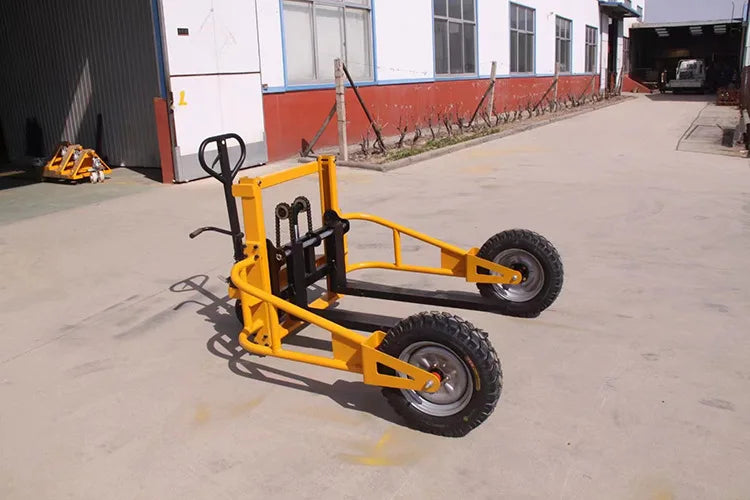 Factory Wholesale 1.5ton Forklifts All Terrain Rough Outdoor Adjustable Electric Pallet Jack Stacker Mounted Hand Pallet Truck