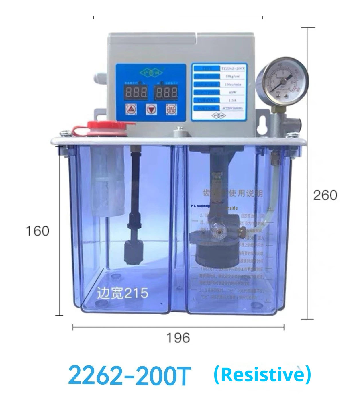 TEBAK China Centralized CNC Machinery Lubrication System Thin Oil PLC Controlled Pump for Machinery & Equipment