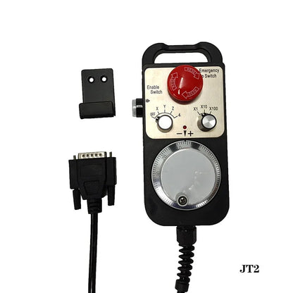 TEBAK CNC Supporting Ddcsv3.1 Ddcsv4.1 DDCS EXPERT M350 Standard Electronic Handwheel MPG Plug and Play, No Welding Required