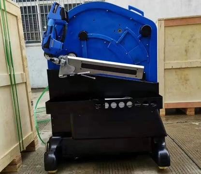 Semi-auto Pallet Portable Mobile Ergonomic Pallet Strapping System Plastic PP / PET Strap Feeding Machine Box Strapping Machine