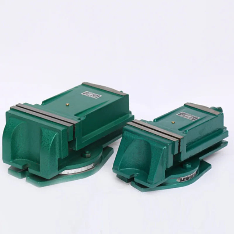 ANDUUK A 4-inch Precision Milling Machine Vise with a Rotating Base Suitable for Milling Machines