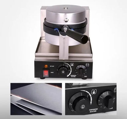 TEBAK Commercial Electric Press Sandwich Bread Gelato Panini UFO Burger Maker Machine Electric Ice Cream Hamburger Machine