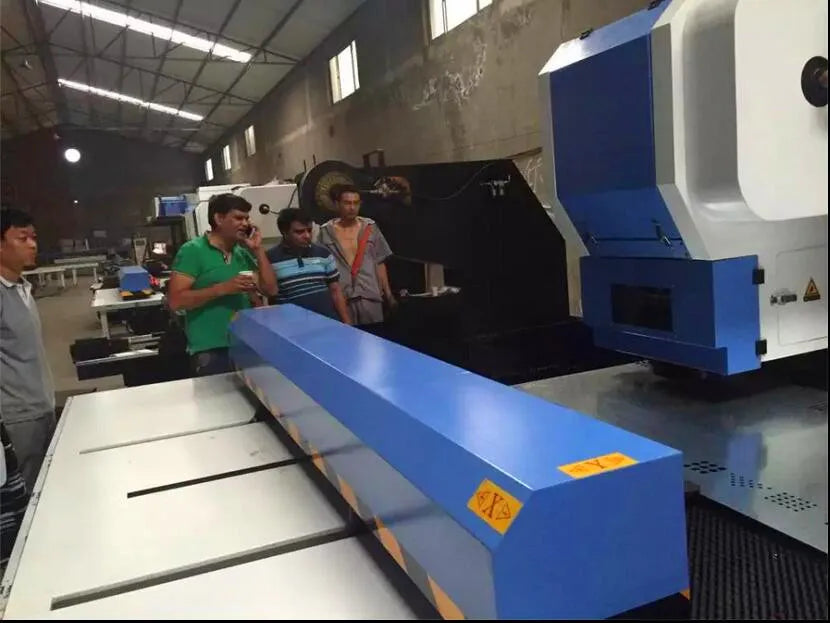 A Press Hole 1250*2500mm Big Working Area Sheet Metal Perforating Machine