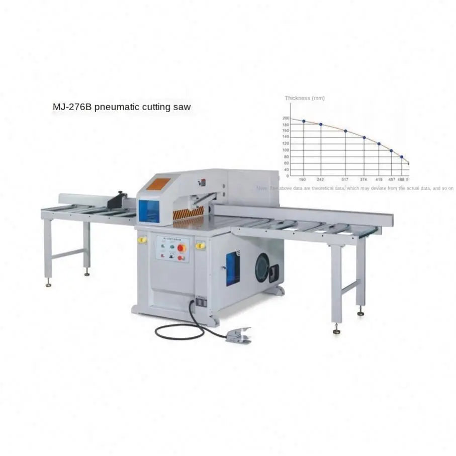 TEBAK CX-08 Nicer Woodworking High Speed Pneumatic Circular  Optimizing Cross Wood square Saw Cut Machine