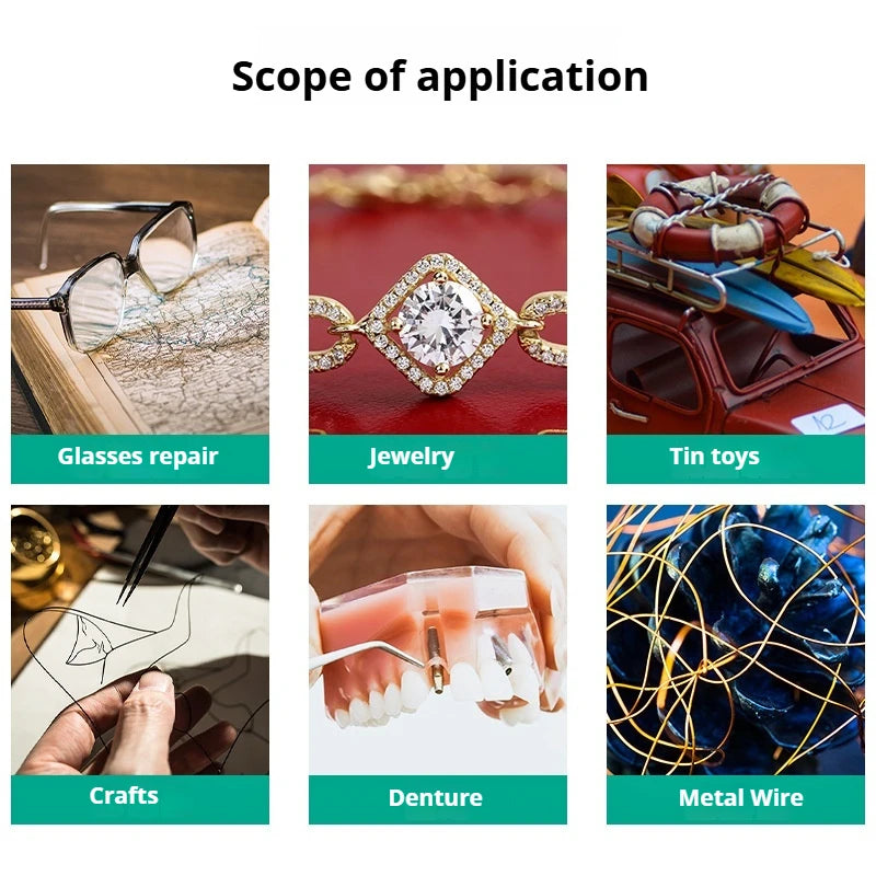 ANDUUK Jewelry Spot Welding Machine 20A Circle Ring Equipment Jewelry Repair Collision Welding Machine