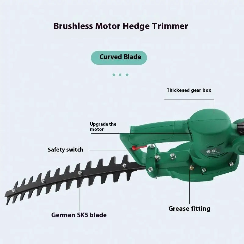 TEBAK New Product Rechargeable Hedge Trimmer Lithium Battery Electric Tea Harvesting Machine