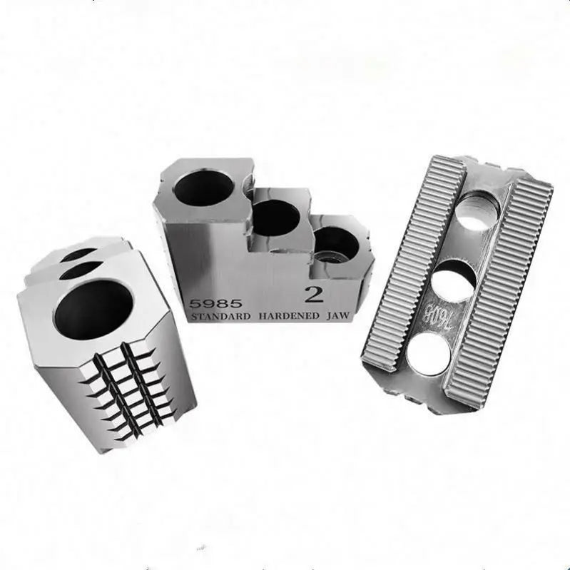 TEBAK Hydraulic Chuck Hard Jaw High Precision 5/6/8/10/12/15 Inch Oil Pressure Chuck Standard 3 Claws for CNC Lathe Accessories