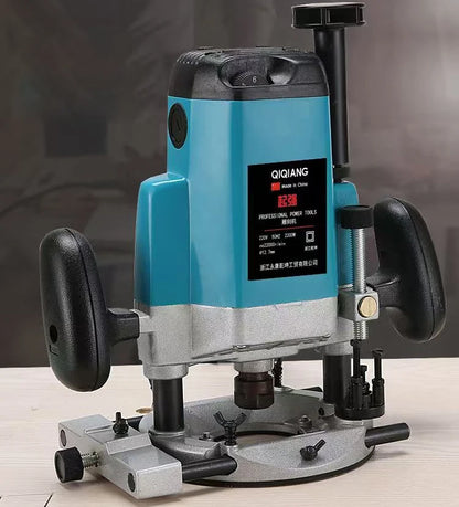 A TEBAK 2200W High Power Bakelite Milling Machine Mortise and Tenon Machine Trimming Machine