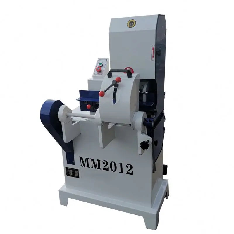 A TEBAK Round Rod Sander MM2012 Electric Wood Polishing Machine Sanding Sander Machine Wood Polishing Belt Sander Machine for Wood