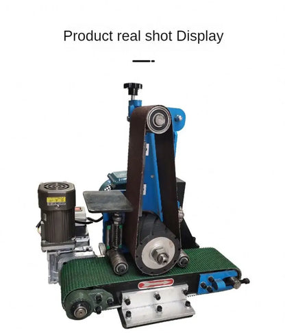 Table Polishing Machine Lathe Outer Circle Derusting Wire Drawing Knife Automatic Plane Belt Sander