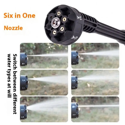 TEBAK Portable Car Washing Machine Lithium Wireless High Pressure Water Gun Garden Watering Flower Car Washing Machine