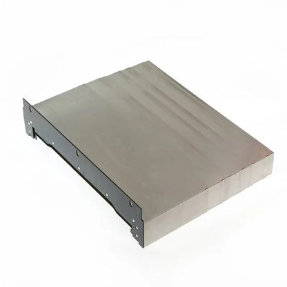TEBAK Stainless Steel Armoured Accordion Protective CNC Bellow Cover  With Lamellas