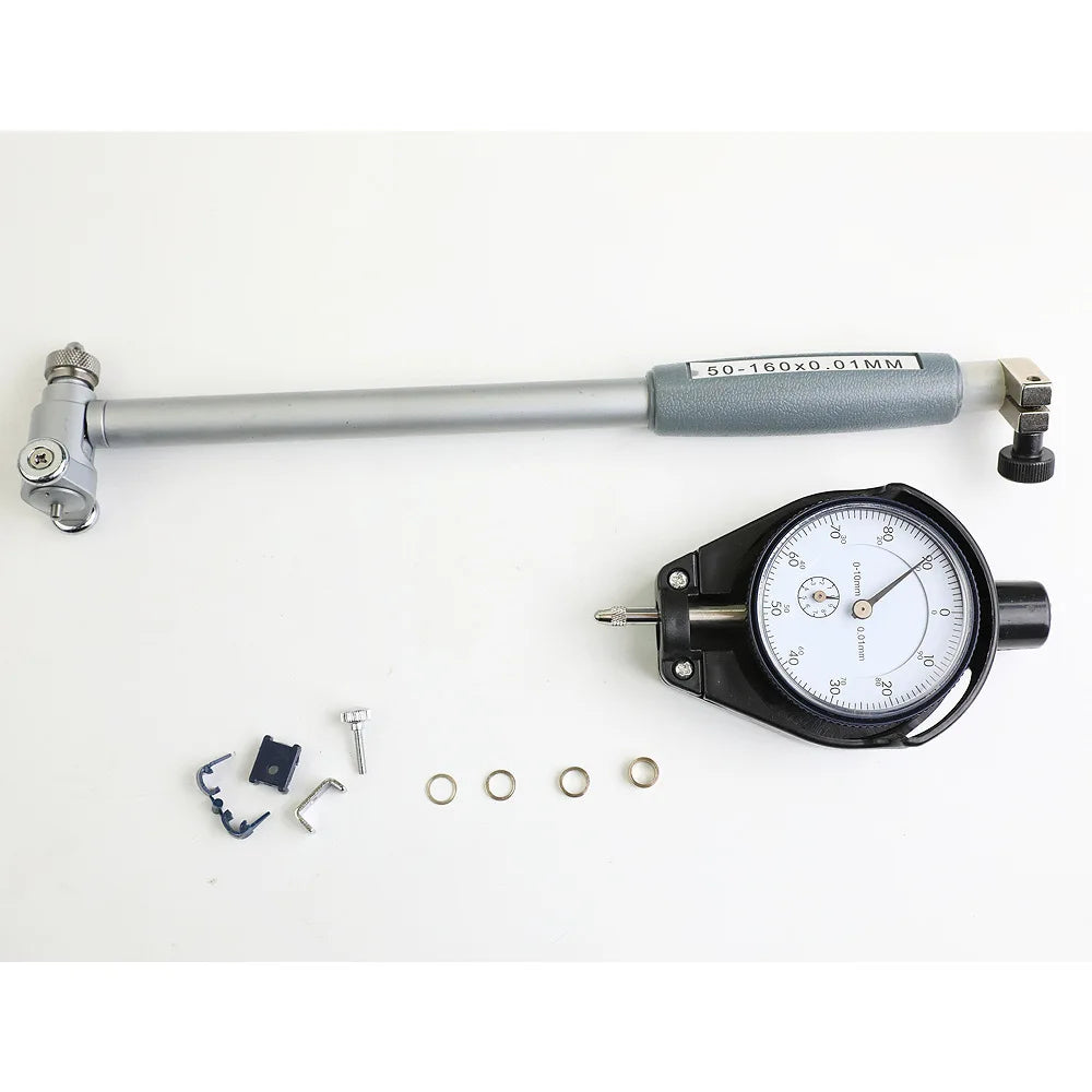 Machine tool accessories 50-160mm 0.001mm Micron Dial Bore Gauge Metric Size 18-35mm 35-50mm Dial Bore Gauge Internal Dial Gauge