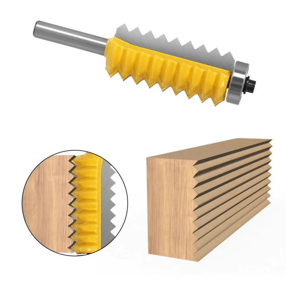 Woodworking Finger Joint Glue Milling Cutter Raised Panel V Joint Router Bits for Wood Tenon Woodwork Cone Tenoning Bit