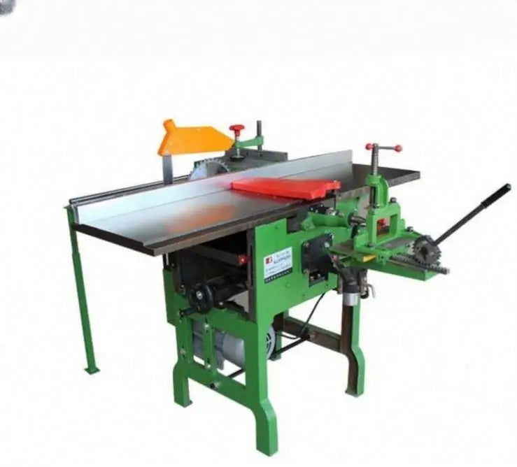 Push-Table Multi-Functional Woodworking Multi-Purpose Machine Tool Electric Planer Planer Equipment Punching Planer Square H