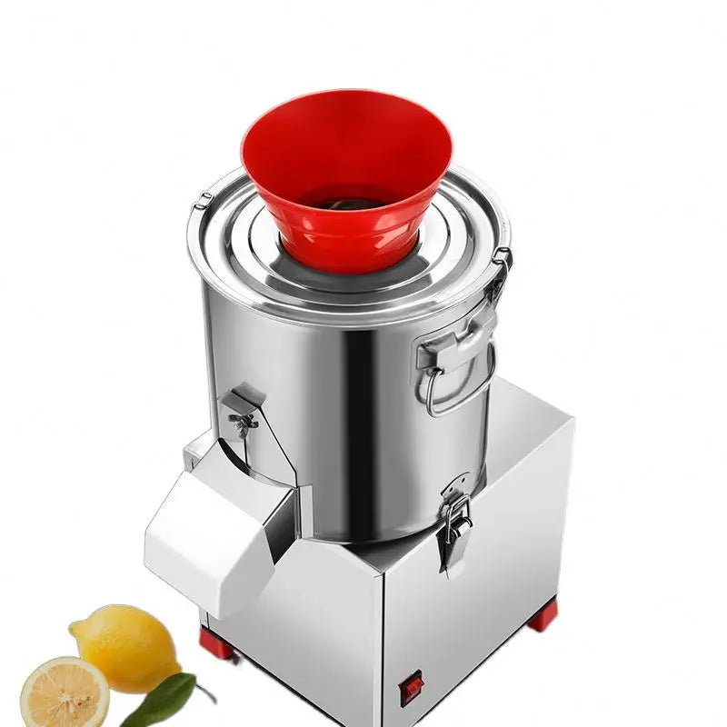 Cutting Machine Vegetable Chopper Electric Meat Grinder Stainless Steel Vegetable Chopping Machine Commercial Vegetable Crusher