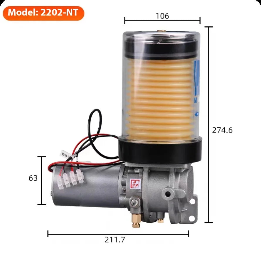 TEBAK Lawn Mower Semi-automatic 24VP-200 Butter Pump Agricultural Machinery Oiler