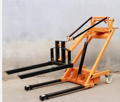 500 KG Pallet Handling Oil Drum Handling Hydraulic Lifting Stable Powerful Turning Flexible Stable Durable Lightweight Flexible