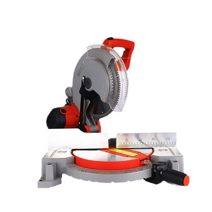 TEBAK Composite for Wood Cutting Power Cutters Mini Woodworking Miter Saw 1800W  Aluminum Mini Sliding Miter Saw