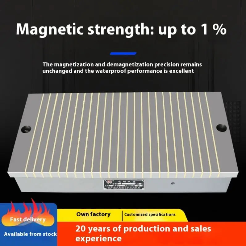 TEBAK Factory Customized 3 Jaw Lathe Chuck Clamping Magnets of Magnetic Grinding Chuck for Surface Grinder X11