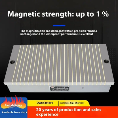 TEBAK Factory Customized 3 Jaw Lathe Chuck Clamping Magnets of Magnetic Grinding Chuck for Surface Grinder X11