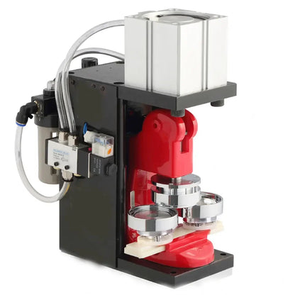 TEBAK Pneumatic Hand Press Pin Button Making Machine 58MM Button Badge Press