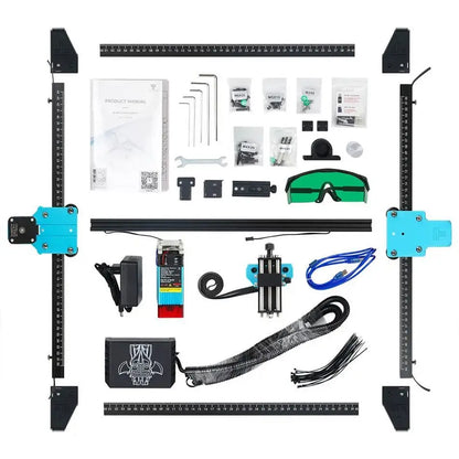 5.5W Frame DIY Compressed Spot LD+FAC+C-Lens Fast High Precision Laser Cut Engraver CNC Laser Engraving Machine