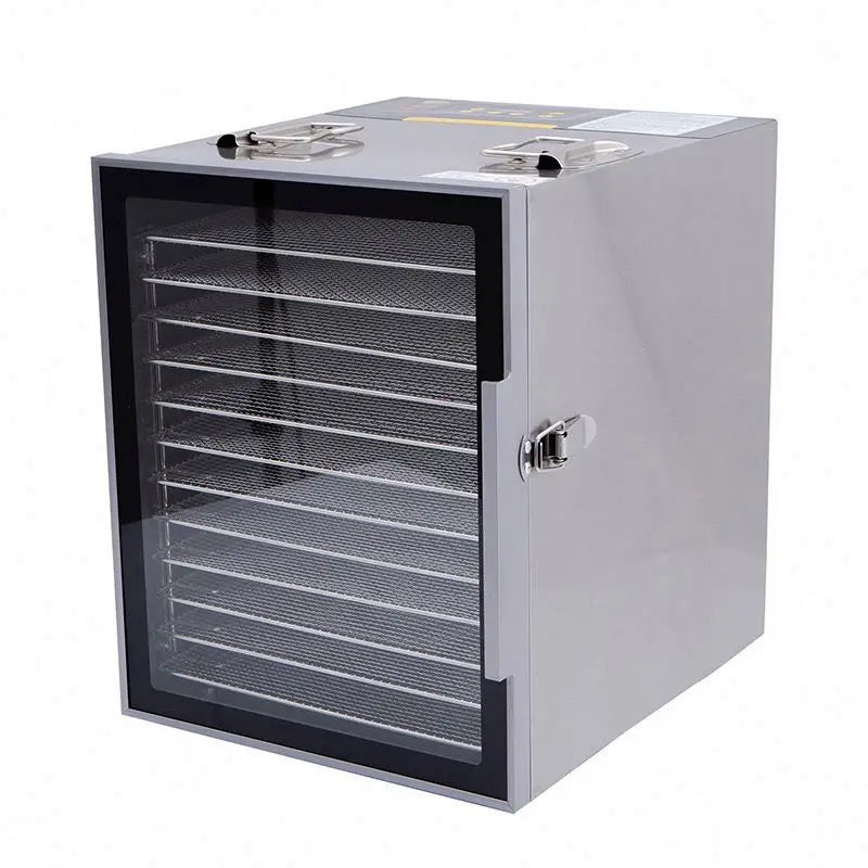 TEBAK 12 Layers Food Dryer Fruit Vegetable Dehydrator Machine Home Food Air Drying Oven Beef Pet Food Meat Lemon Dryer Machine