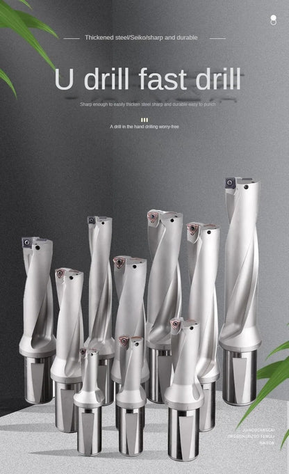 Machine tool accessories 5D 2D 3D 4D SP Series Drill Bites Metal Drilling 50mm 12mm 14.5 Spmt 14 14.5sp Wcmt Indexable U Drill