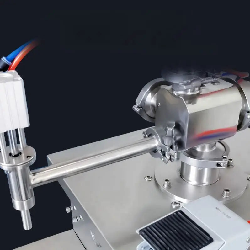 TEBAK SY-500L Semi-automatic Cosmetics Cream Toothpaste Pneumatic Vertical Filling Machine Semi Automatic Filler Machine