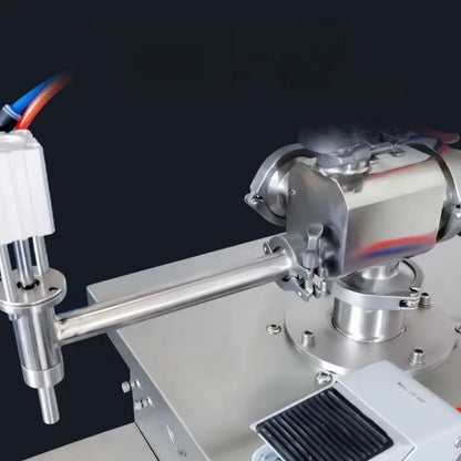 TEBAK SY-500L Semi-automatic Cosmetics Cream Toothpaste Pneumatic Vertical Filling Machine Semi Automatic Filler Machine