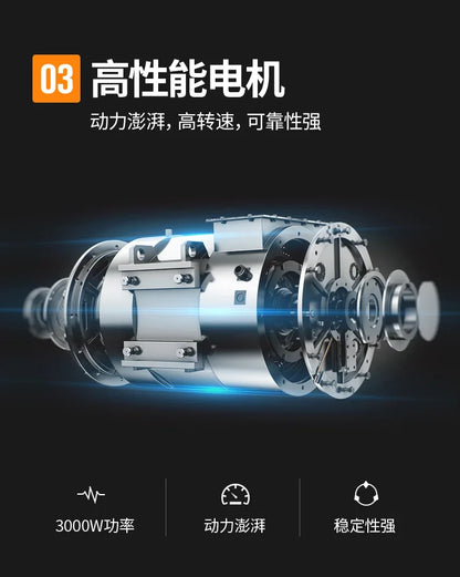 TEBAK XC-09 Electric Wood Saw Timber Cutting Chain Sawmill Saw Mill Portable