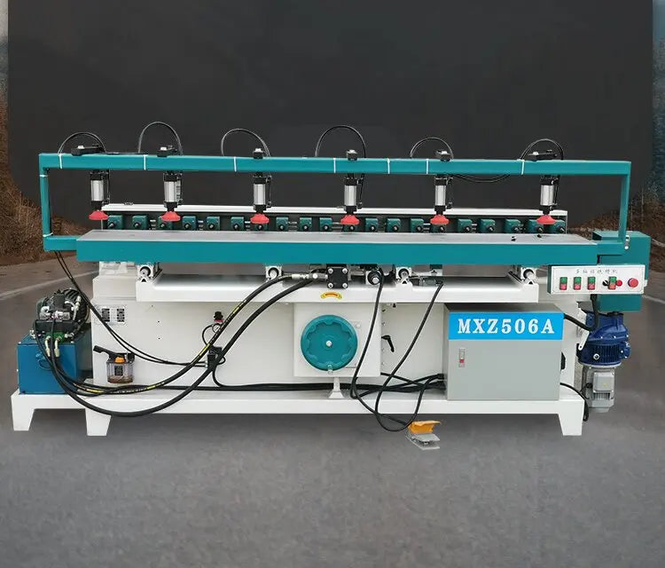 A TEBAK High Accuracy Pneumatic MXZ506A Woodworking Horizontal Multi Axis Spindles Drilling and Milling Machine