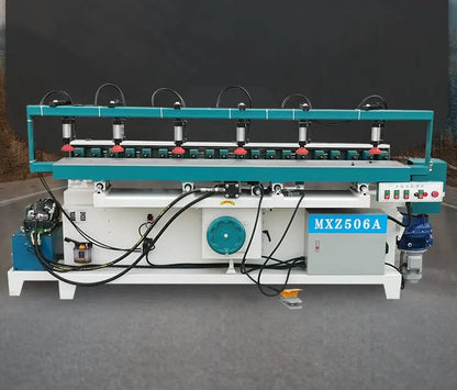 A TEBAK High Accuracy Pneumatic MXZ506A Woodworking Horizontal Multi Axis Spindles Drilling and Milling Machine