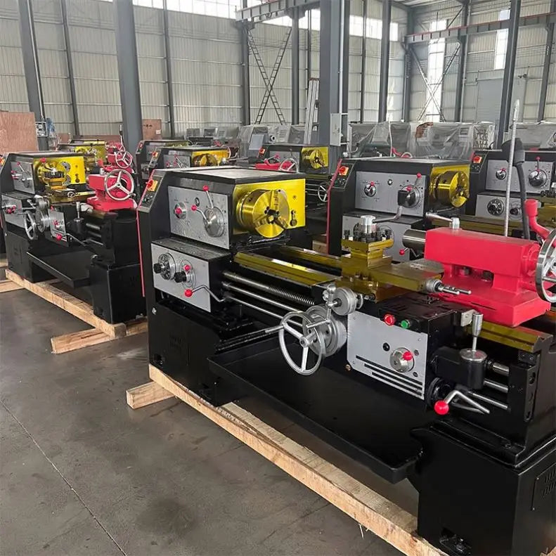 TEBAK High Precision C6136 Ordinary Lathe Horizontal Lathe Rotary Parts Turning Metal Processing Lathe Machine
